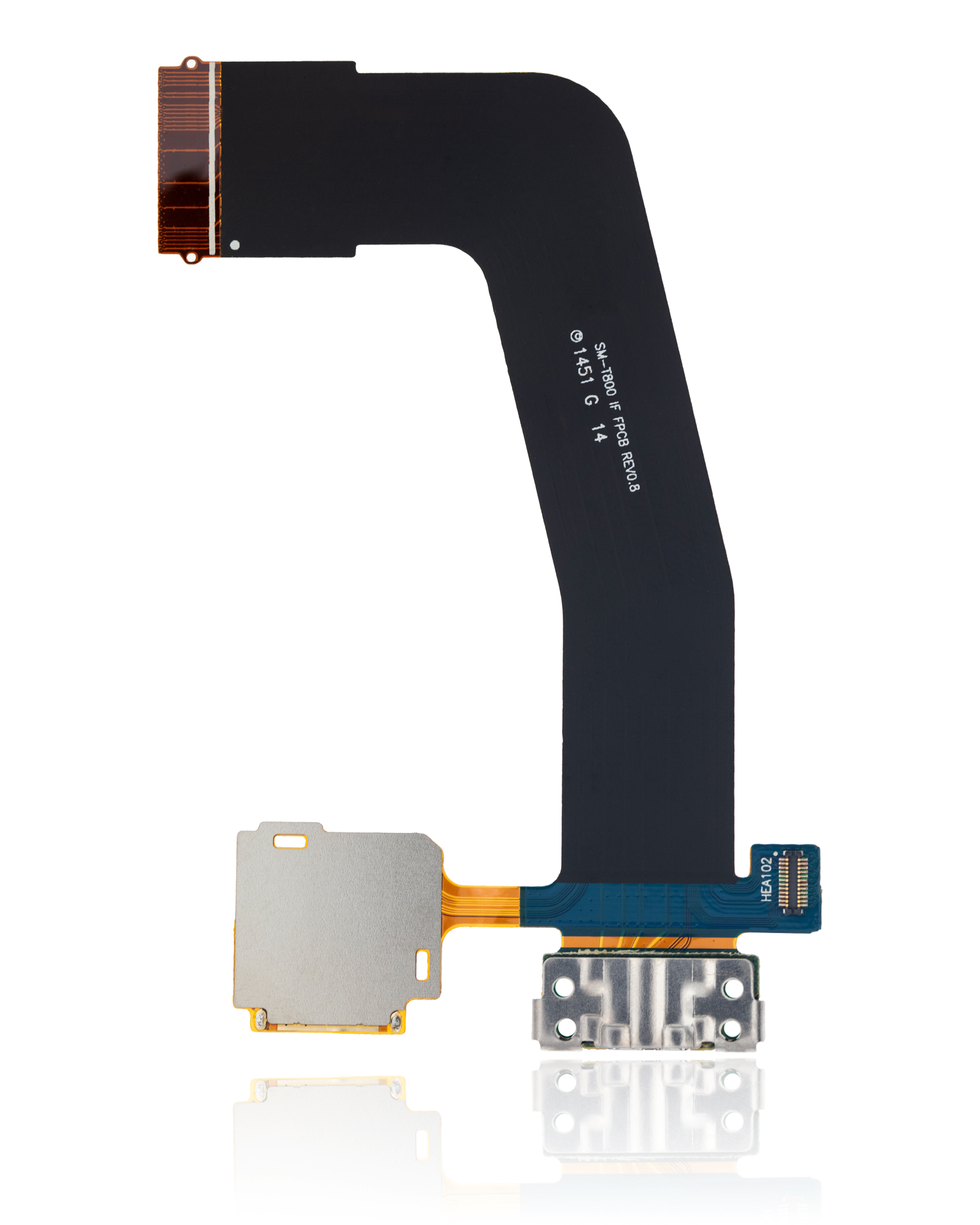 Ladebuchse Flexkabel mit SD Kartenleser für Samsung Galaxy Tab S 10.5" (T800 / T805) (2014) (Premium) – Bild 3