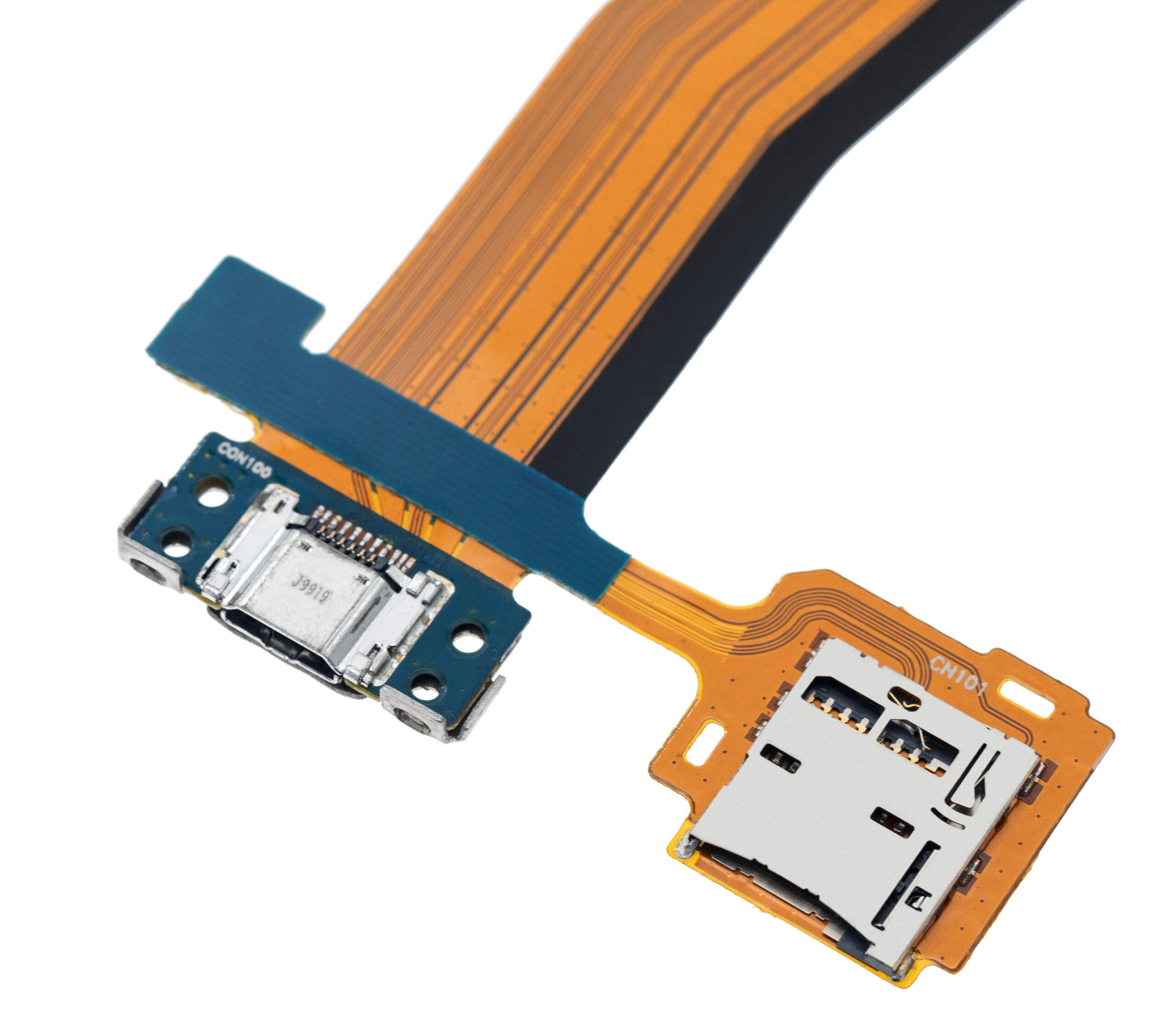 Ladebuchse Flexkabel mit SD Kartenleser für Samsung Galaxy Tab S 10.5" (T800 / T805) (2014) (Premium) – Bild 4