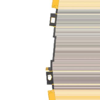 Menu und Return Key Flexkabel für Samsung Galaxy Tab S 10.5" (T800 / T805) (2014)