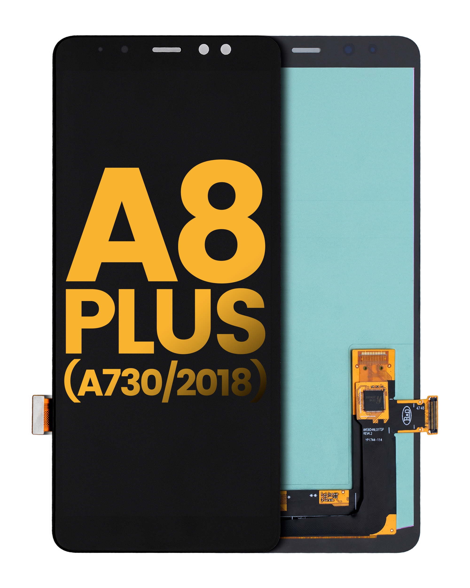 OLED Display ohne Rahmen für Samsung Galaxy A8 (A530 / 2018) (Service Pack) – Bild 4
