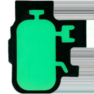 Rückkamera-Glas Halterung Klebefolie für Samsung Galaxy S9 (10er-Pack)