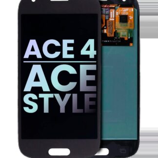 OLED Display für Samsung Ace 4 / Ace Style (Service Pack) (Gray (Grau))