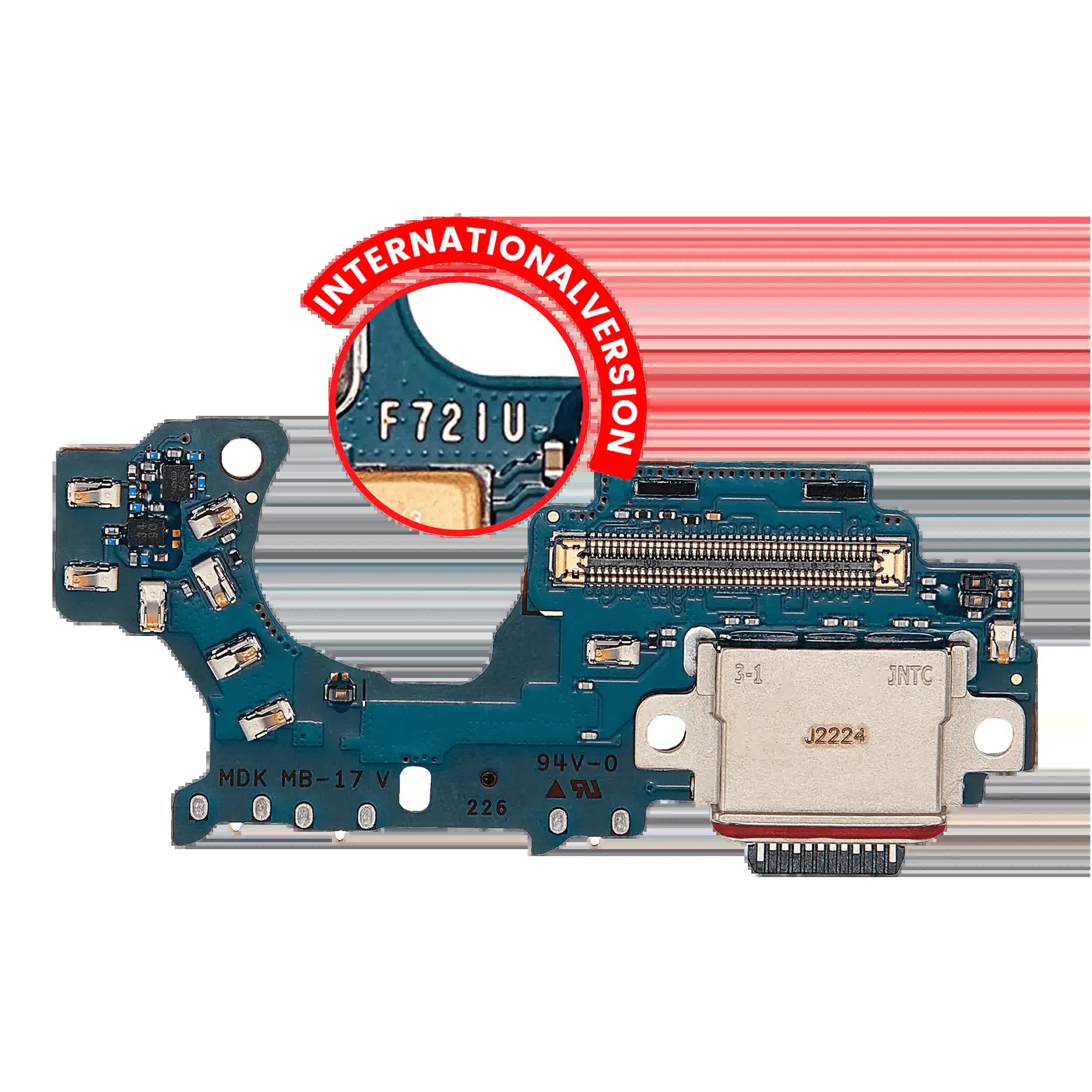 Ladebuchse für Samsung Galaxy Z Flip 4 (F721B) (International Version) (Premium)
