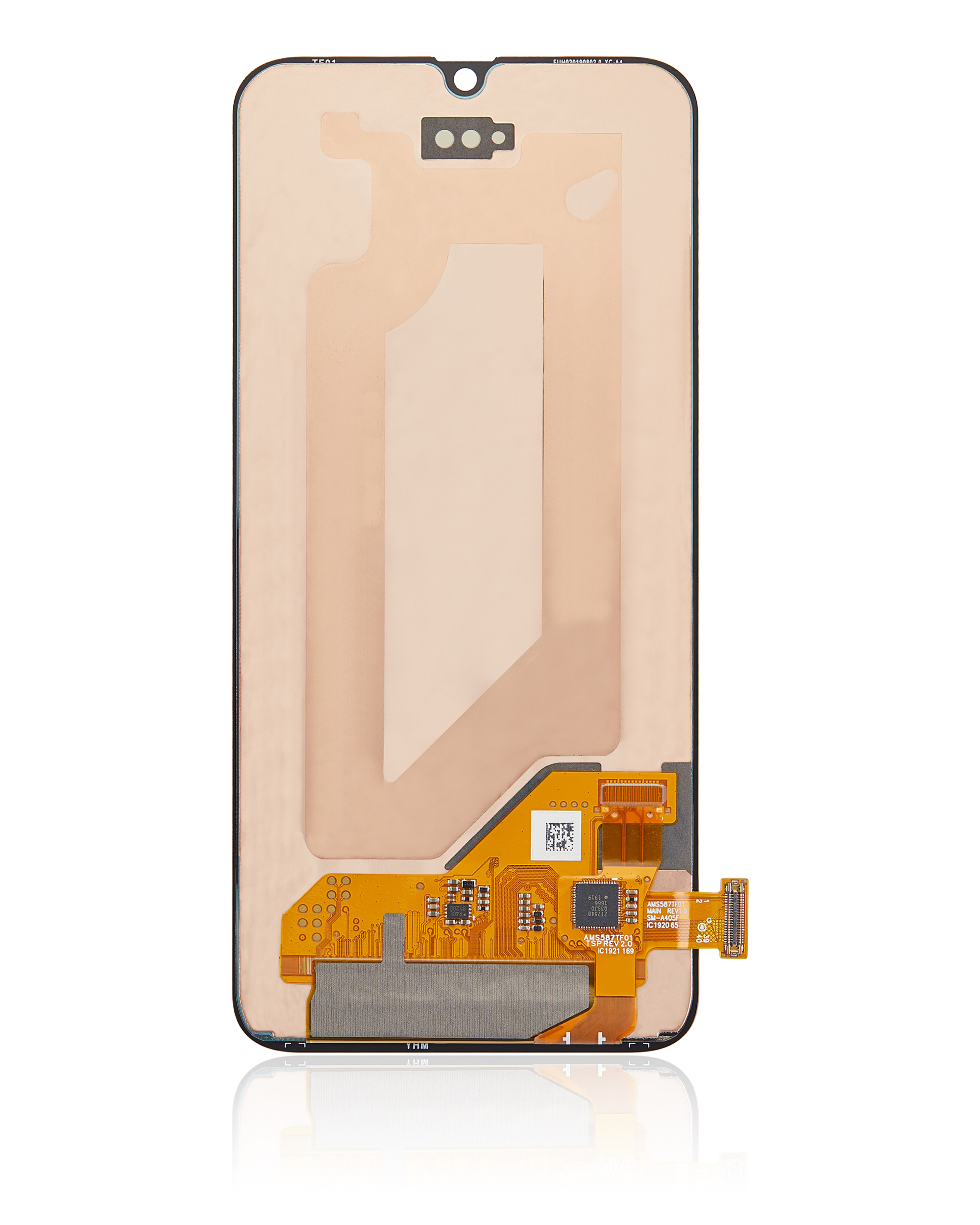 OLED Display ohne Rahmen für Samsung Galaxy A40 (A405 / 2019) (professionell aufgearbeitet) – Bild 4