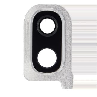 Rückkamera-Glas und Abdeckung Blende für Samsung Galaxy A40 (A405 / 2019) (White (Weiß))