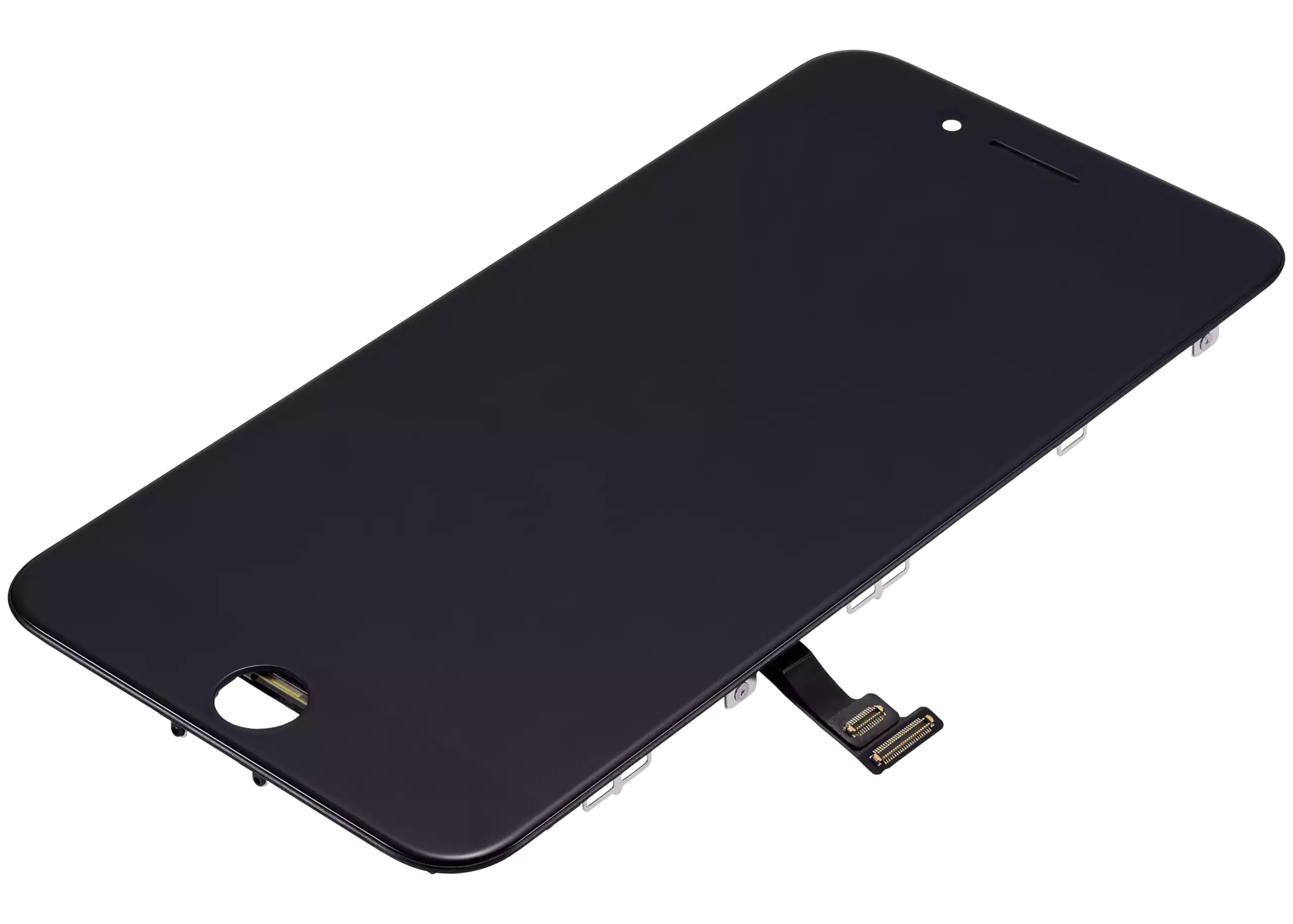 LCD Display mit Stahlplatte für iPhone 8 Plus (professionell aufgearbeitet) (Black (Schwarz)) – Bild 4