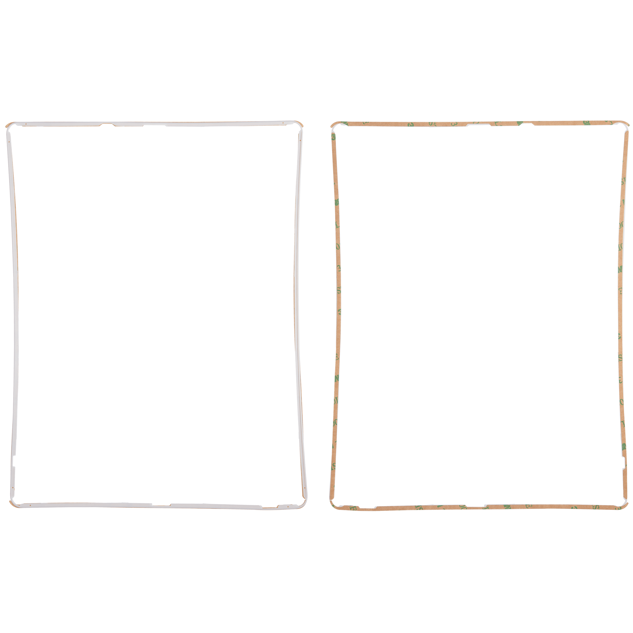 Rahmen mit Klebefolie für iPad 3 / iPad 4 (White (Weiß)) – Bild 2