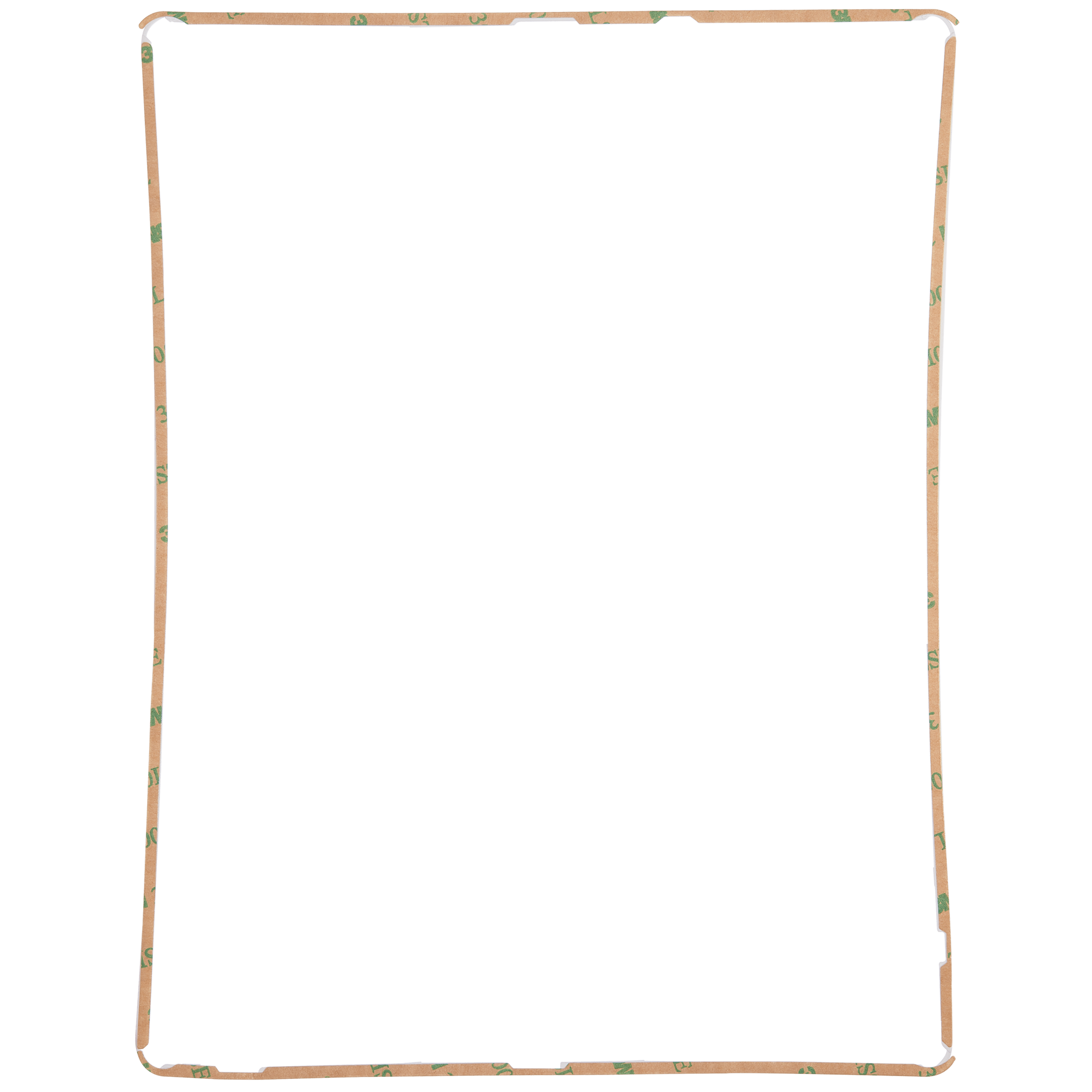 Rahmen mit Klebefolie für iPad 3 / iPad 4 (White (Weiß)) – Bild 3