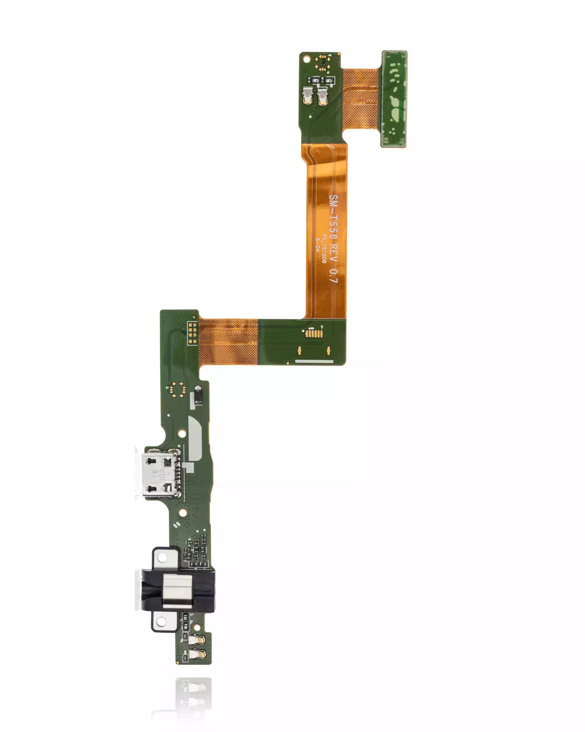 Ladebuchse Flexkabel mit Kopfhörerbuchse für Samsung Galaxy Tab A 9.7" (T550 / T555) (2015) (Premium)
