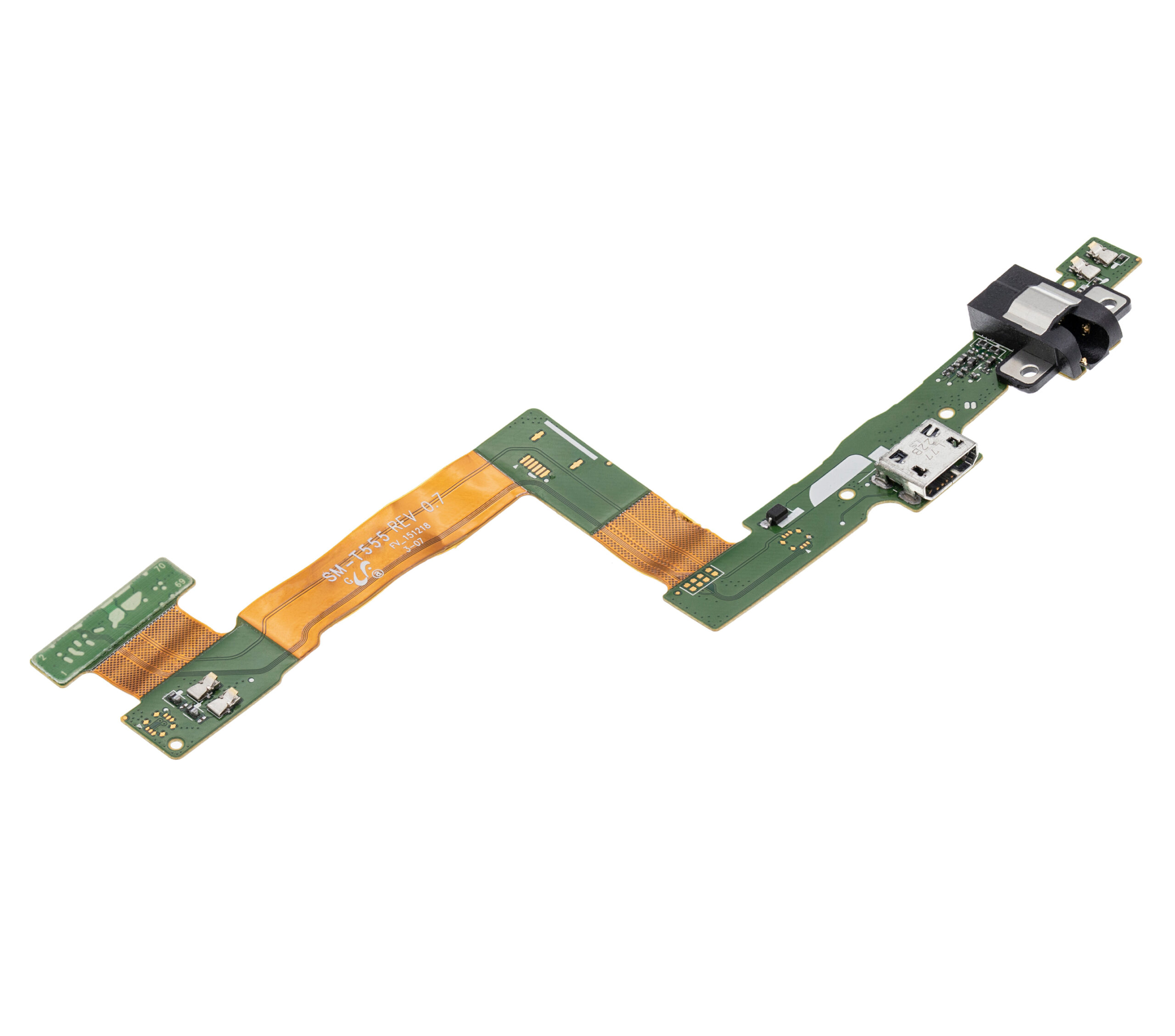 Ladebuchse Flexkabel mit Kopfhörerbuchse für Samsung Galaxy Tab A 9.7" (T550 / T555) (2015) (Premium) – Bild 4