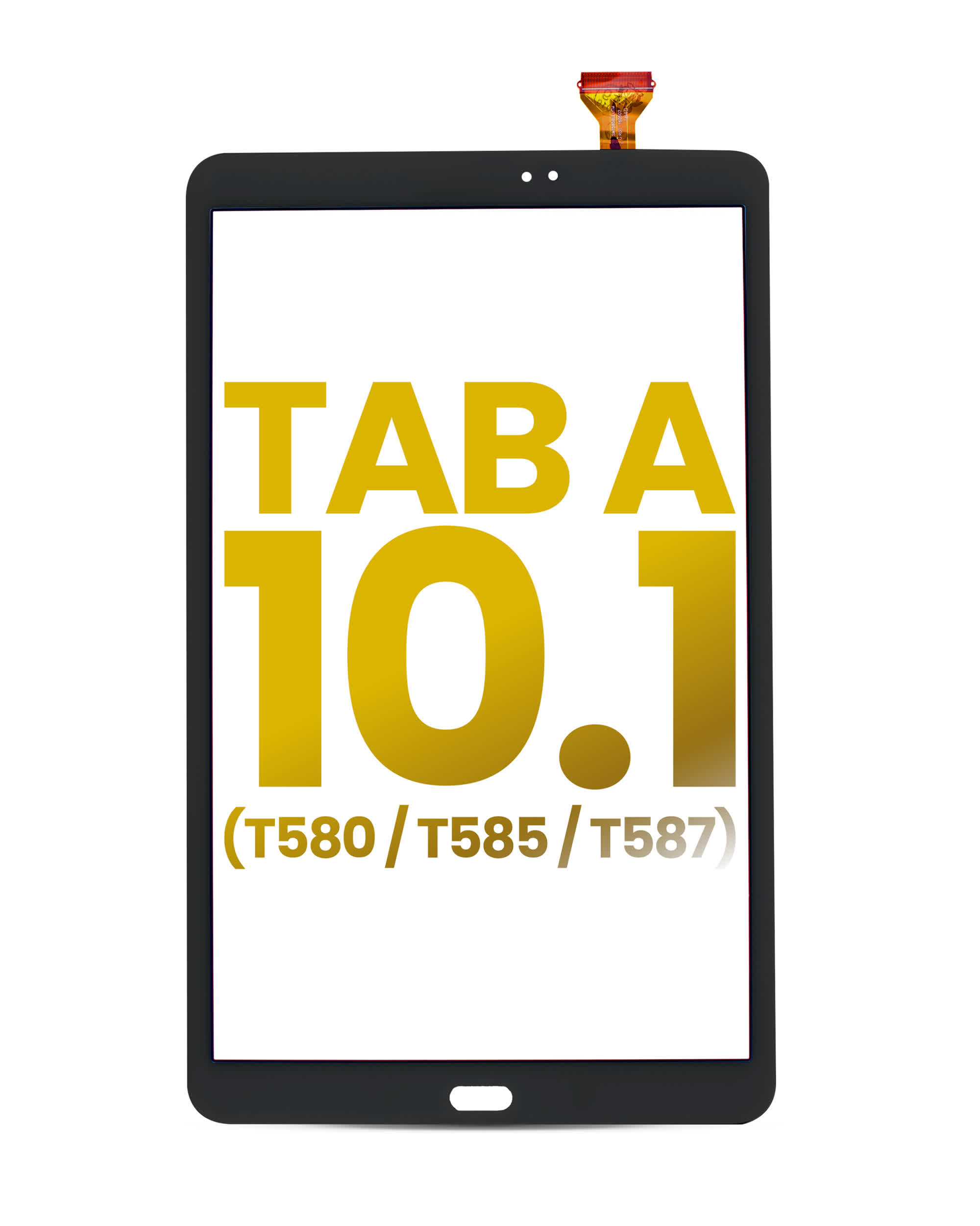 Touchscreen-Digitizer für Samsung Tab A 10.1" (T580 / T585 / T587) (Black (Schwarz))