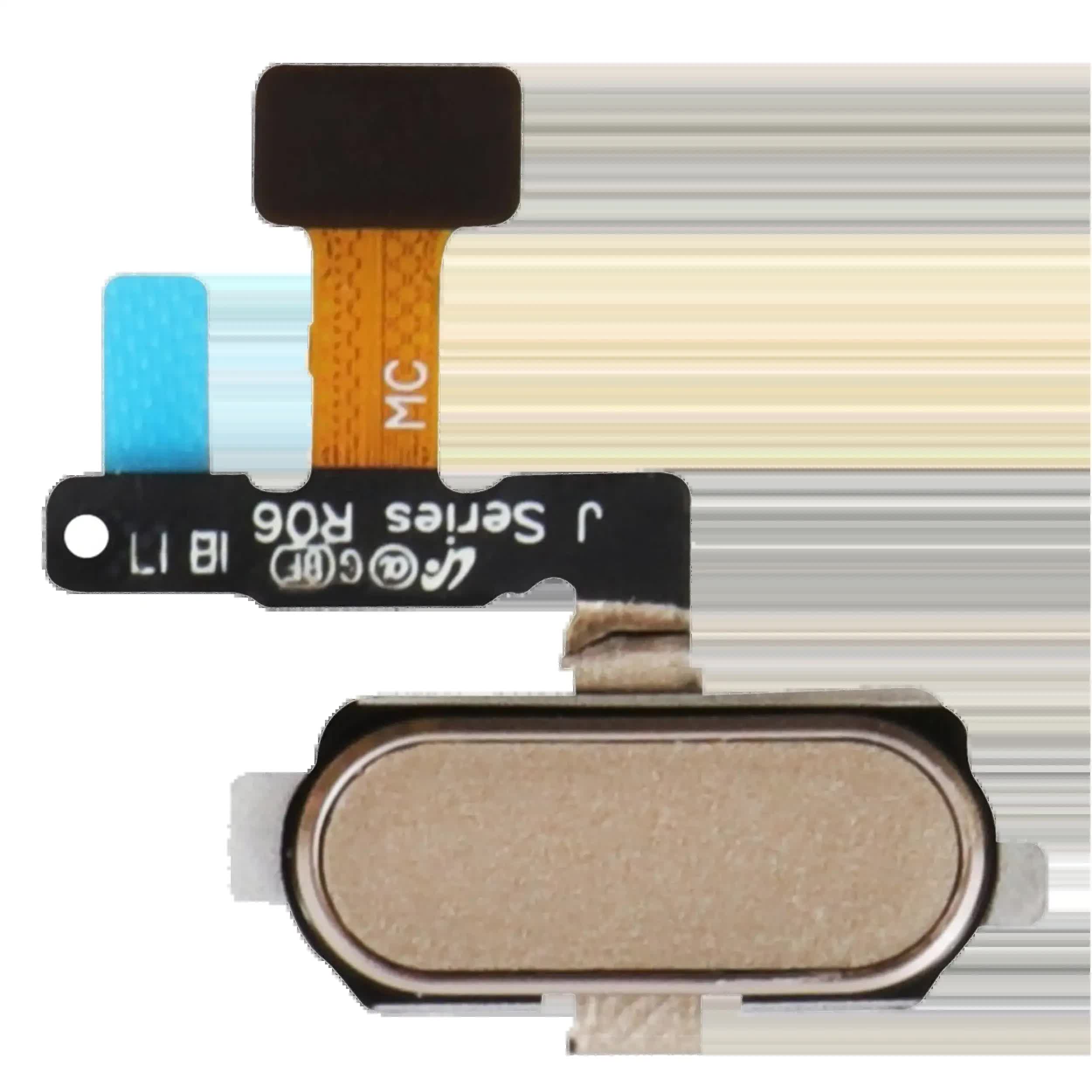 Fingerabdrucksensor mit Flexkabel für Samsung Galaxy J7 Pro (J730 / 2017) (Gold)