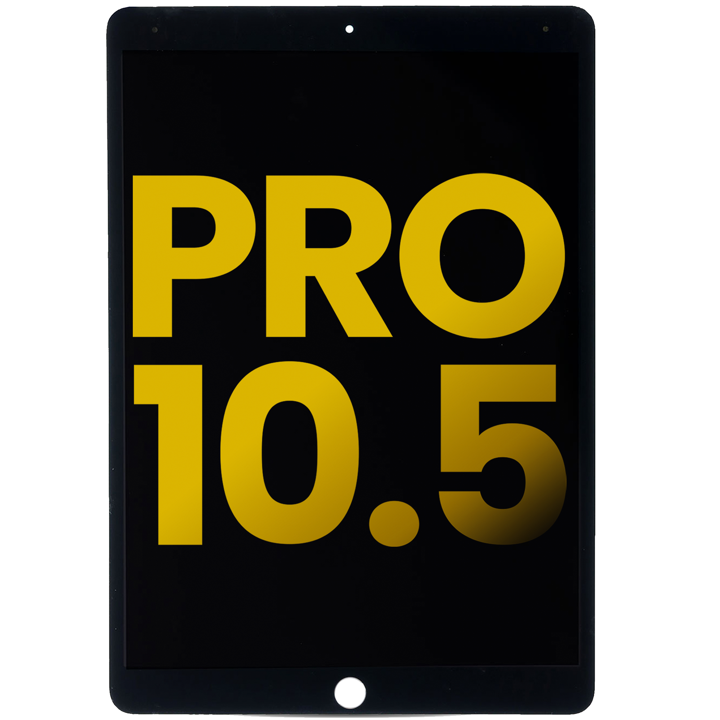 LCD Display mit Touchscreen-Digitizer für iPad Pro 10.5" (professionell aufgearbeitet) (Black (Schwarz)) – Bild 2