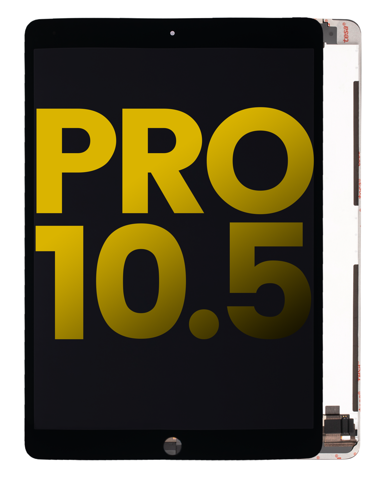 LCD Display mit Touchscreen-Digitizer für iPad Pro 10.5" (professionell aufgearbeitet) (Black (Schwarz)) – Bild 3