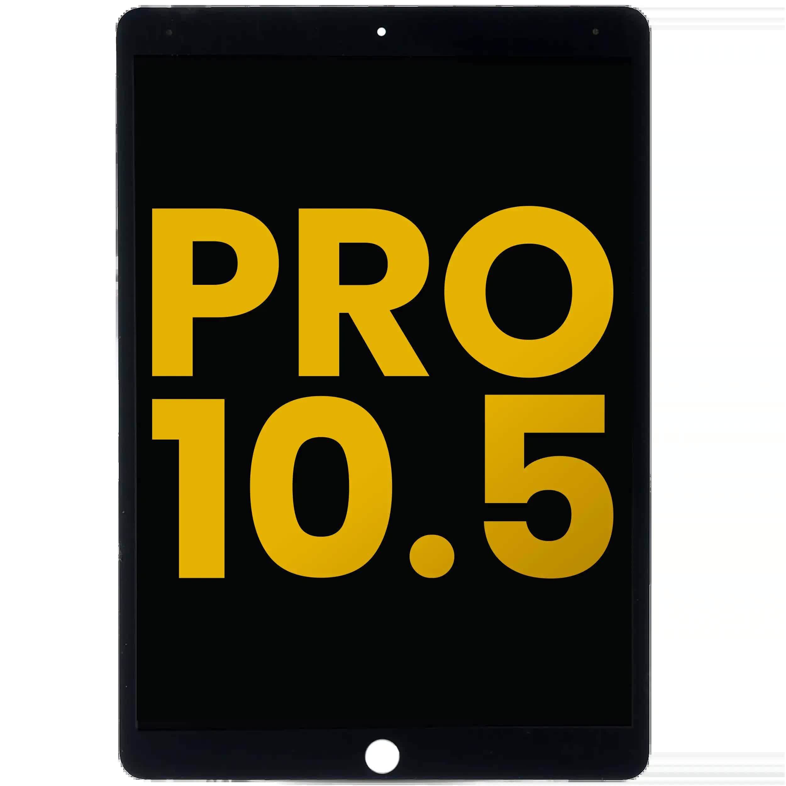 LCD Display mit Touchscreen-Digitizer für iPad Pro 10.5" (professionell aufgearbeitet) (Black (Schwarz))