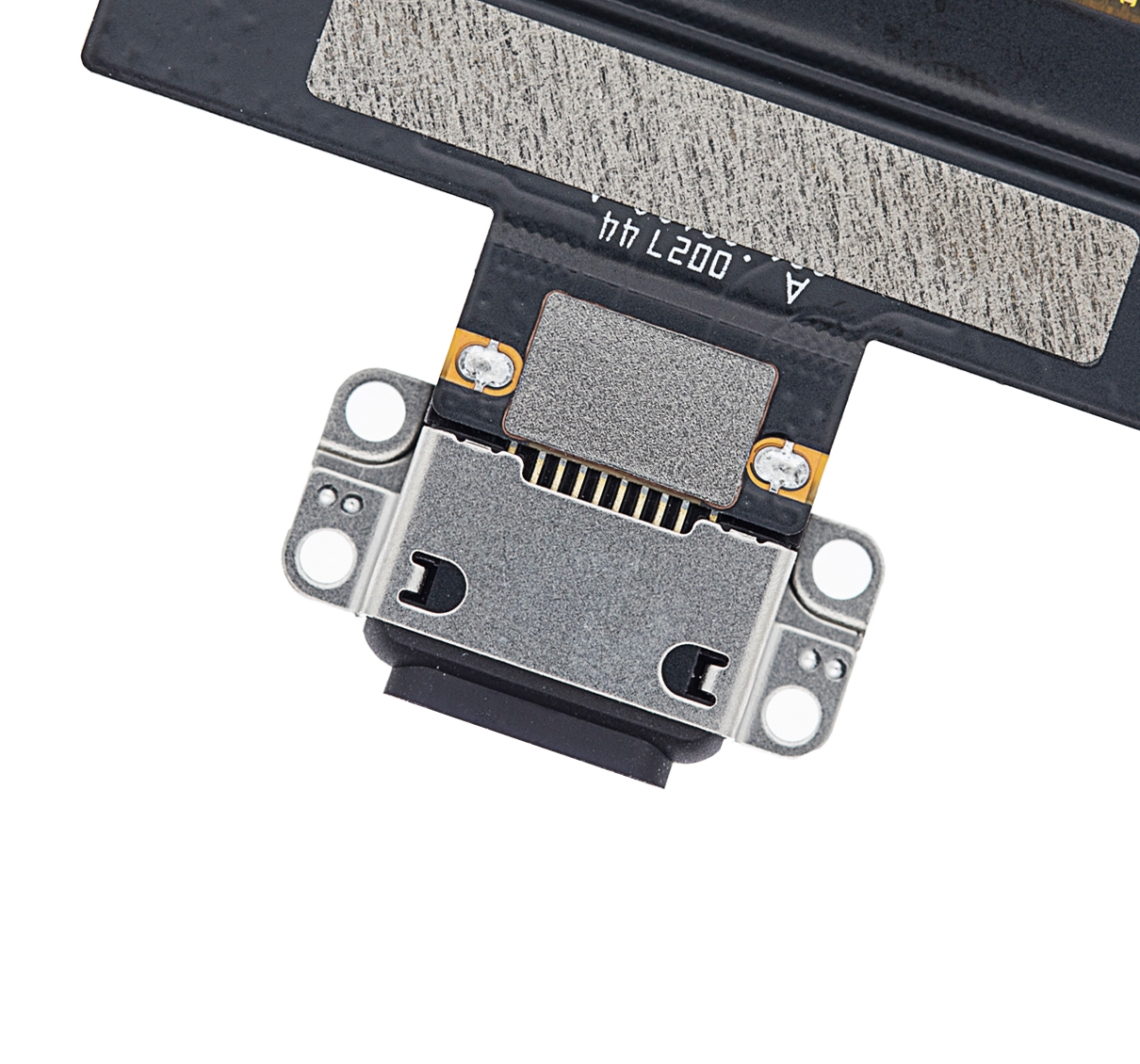 Ladebuchse Flexkabel für iPad Air 3 (Löten erforderlich) (Premium) (Black (Schwarz)) – Bild 4