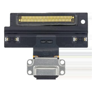 Ladebuchse Flexkabel für iPad Air 3 (Löten erforderlich) (Premium) (Black (Schwarz))