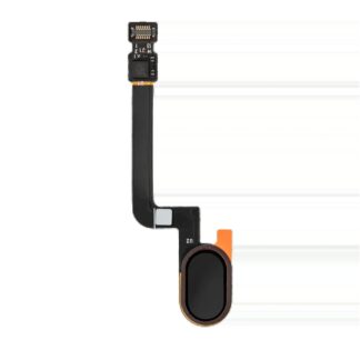 Homebutton mit Fingerprint Sensor Flexkabel für Motorola Moto G5S (XT1797 / 2017) (Black (Schwarz))