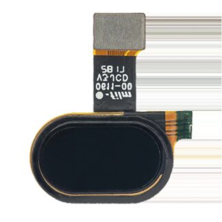 Homebutton mit Flexkabel für Motorola Moto E4 (XT1763 / 2017) / E4 Plus (XT1774 / 2017) (Black (Schwarz))