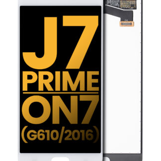 LCD Display ohne Rahmen für Samsung Galaxy J7 Prime / On7 (G610 / 2016) (professionell aufgearbeitet) (White (Weiß))