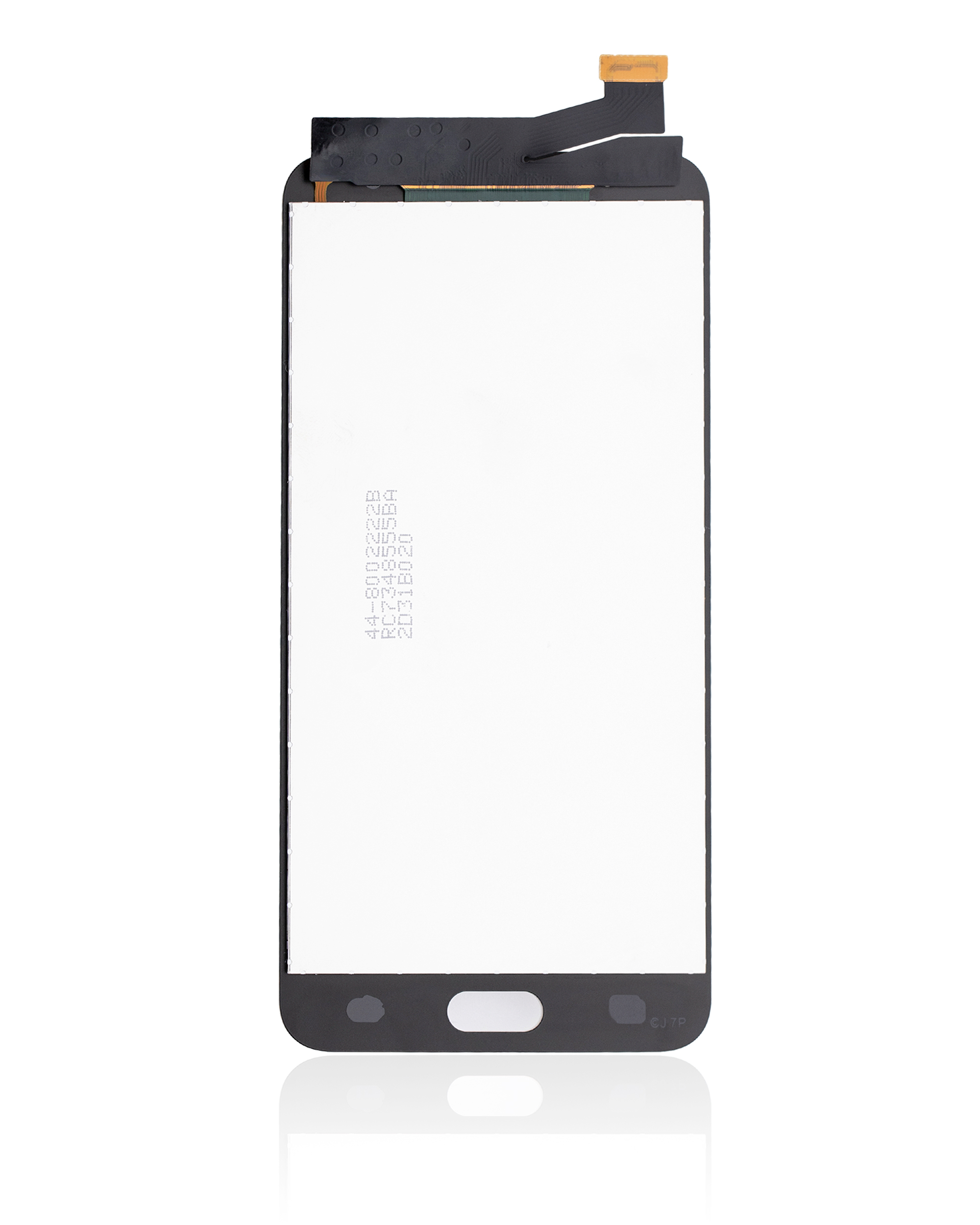 LCD Display ohne Rahmen für Samsung Galaxy J7 Prime / On7 (G610 / 2016) (professionell aufgearbeitet) (Gold) – Bild 2