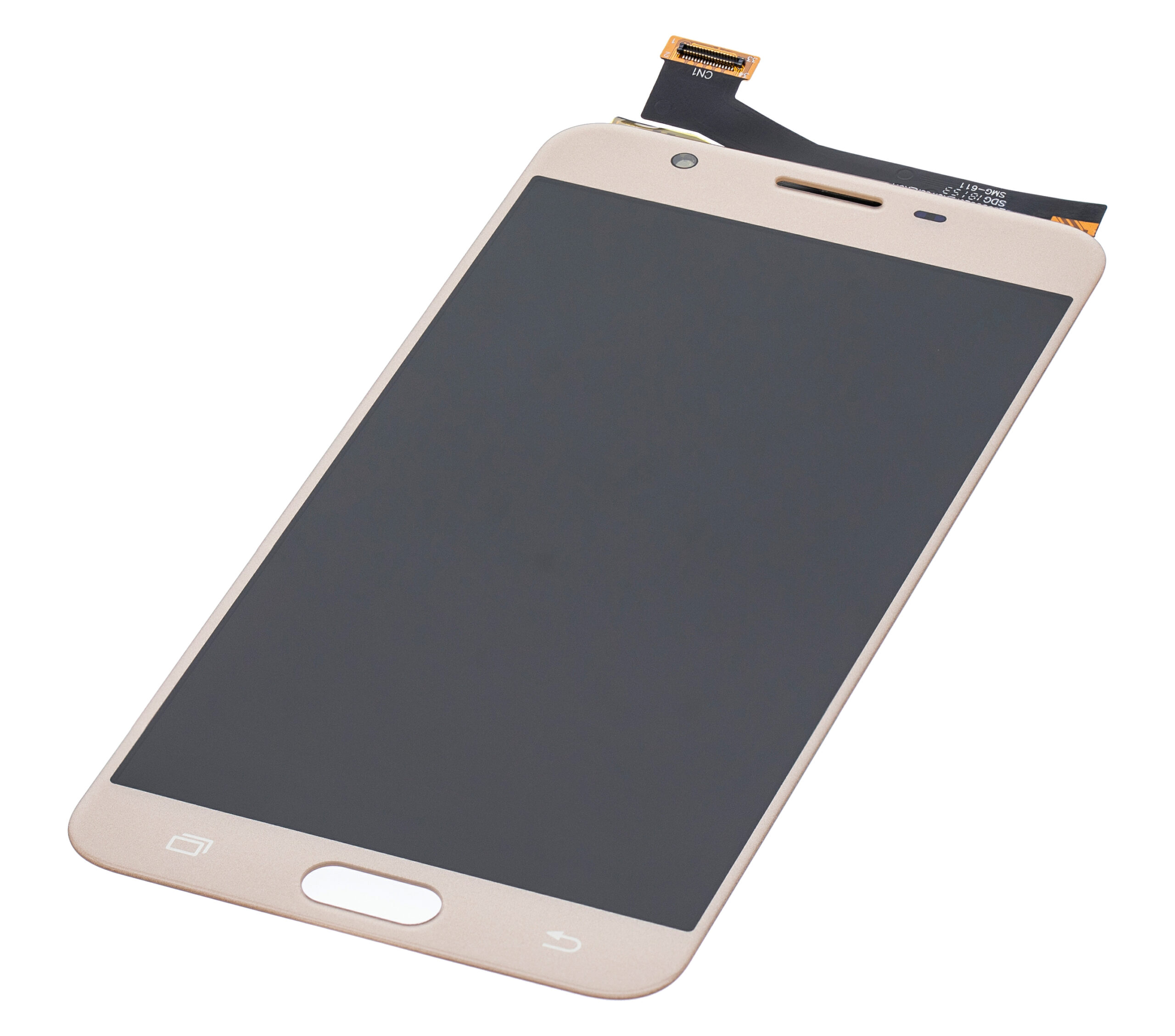 LCD Display ohne Rahmen für Samsung Galaxy J7 Prime / On7 (G610 / 2016) (professionell aufgearbeitet) (Gold) – Bild 4