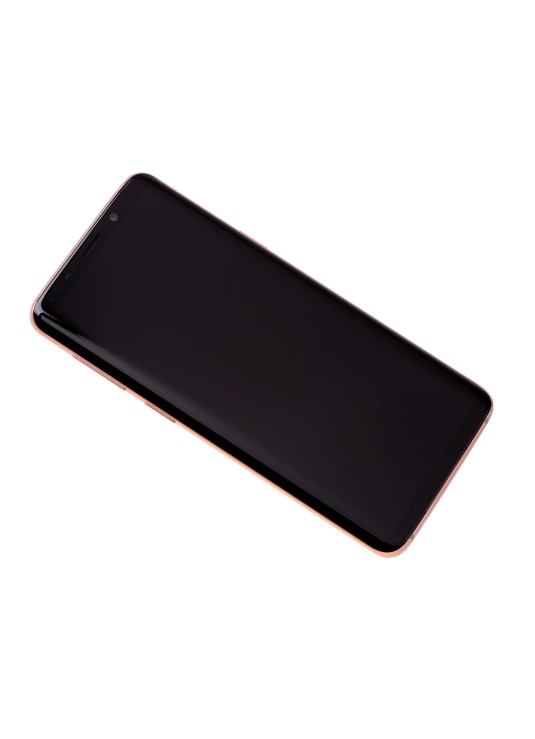 OLED Display mit Rahmen für Samsung Galaxy S9 Plus (Aftermarket Plus) (Sunrise Gold (Gold)) – Bild 2
