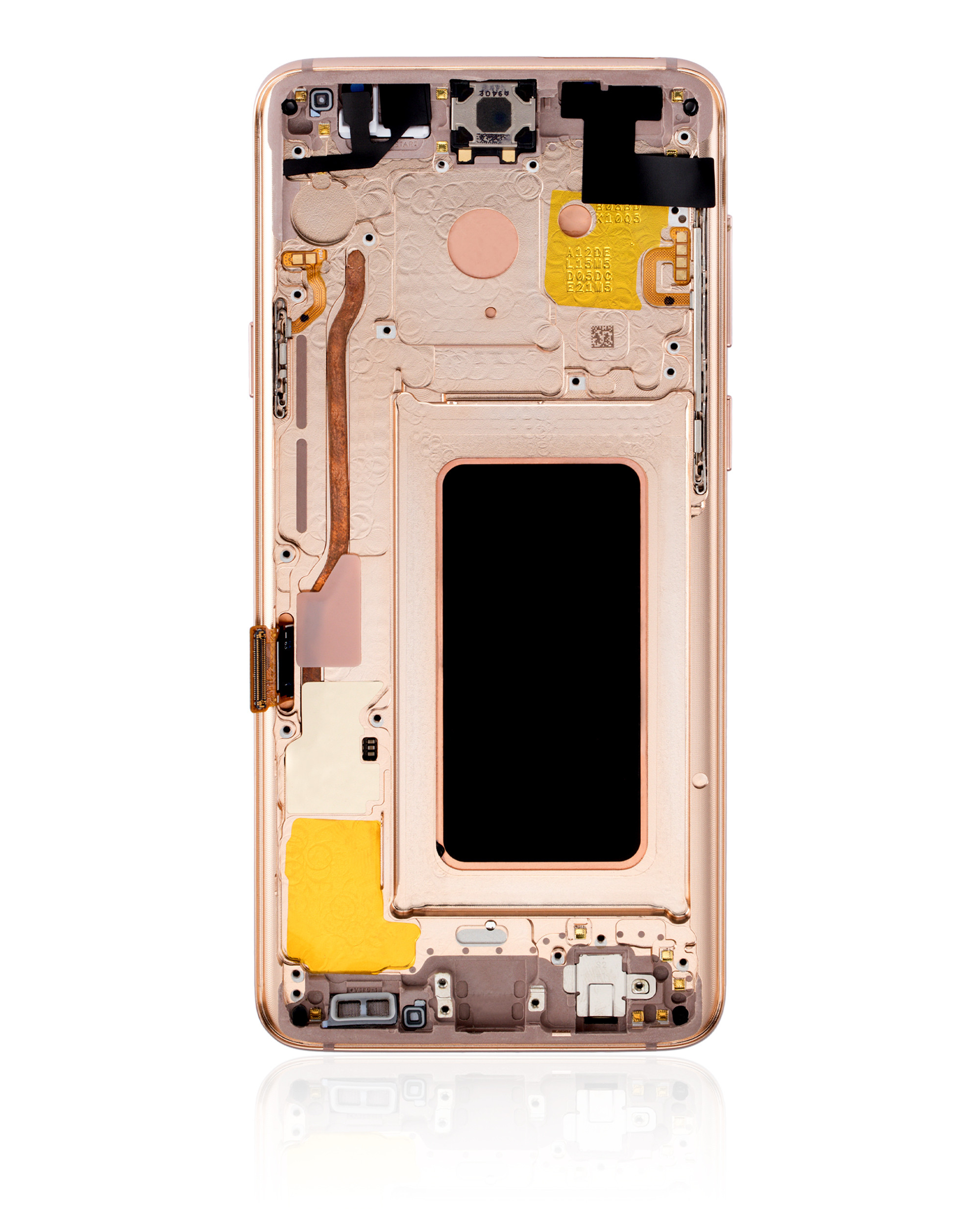 OLED Display mit Rahmen für Samsung Galaxy S9 Plus (Aftermarket Plus) (Sunrise Gold (Gold)) – Bild 4