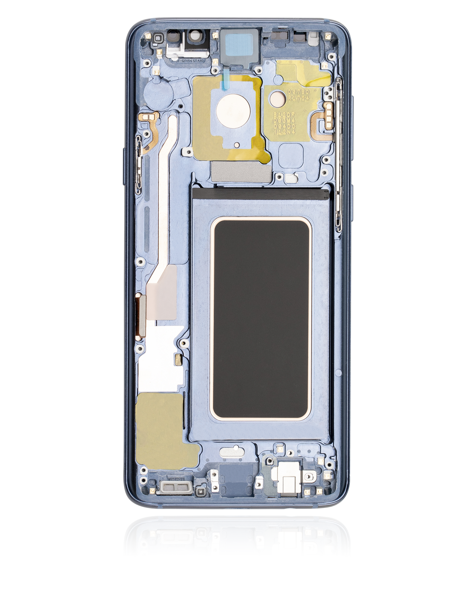 OLED Display mit Rahmen für Samsung Galaxy S9 Plus (Aftermarket Plus) (Coral Blue (Blau)) – Bild 4