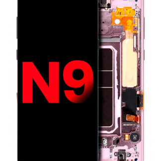 OLED Display mit Rahmen für Samsung Galaxy Note 9 (Aftermarket Plus) (Lavender Purple)