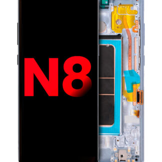 OLED Display mit Rahmen für Samsung Galaxy Note 8 (Aftermarket Plus) (Orchid Gray)