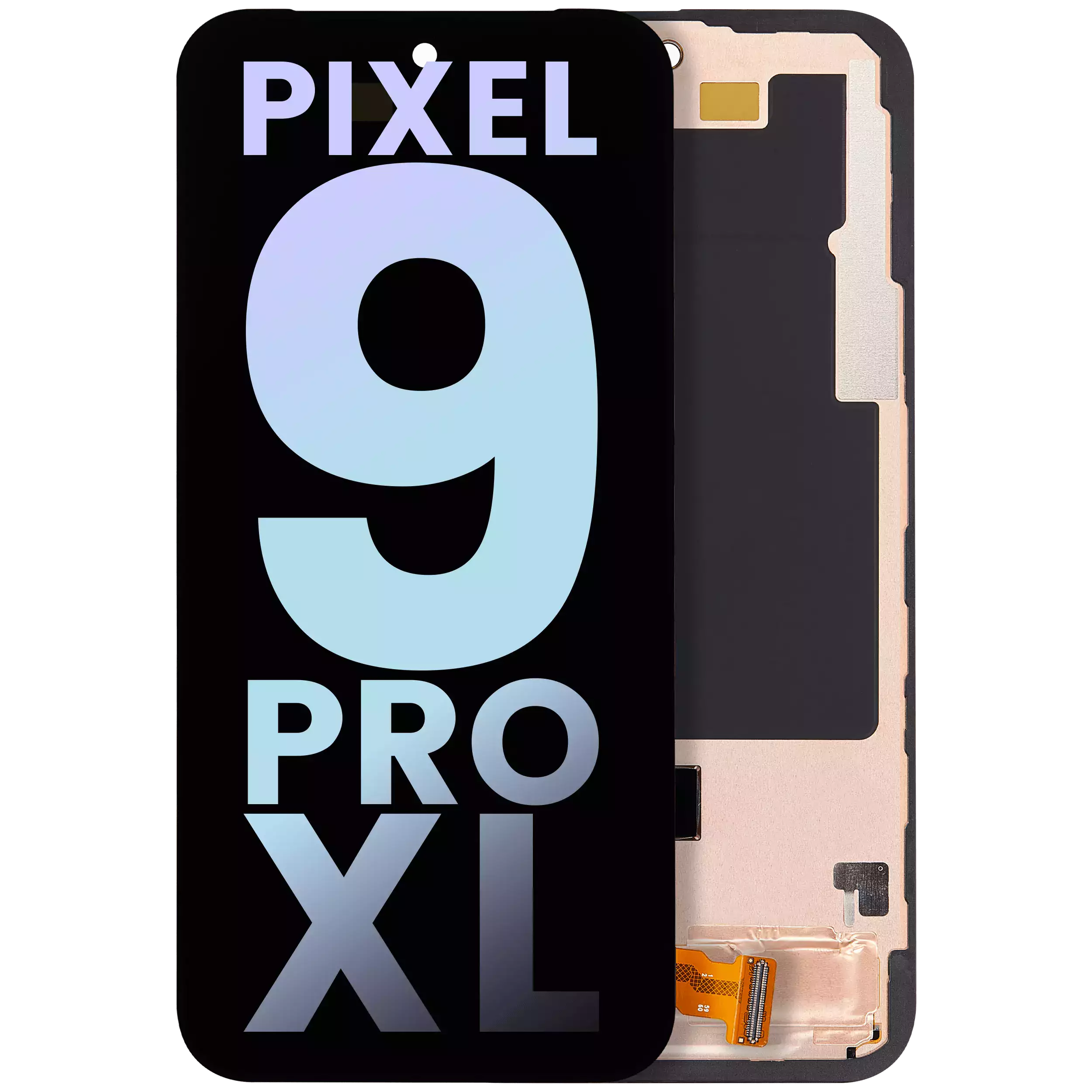 OLED Display mit Rahmen (mit Fingerprint Sensor) für Google Pixel 9 Pro XL (Original) – Bild 2