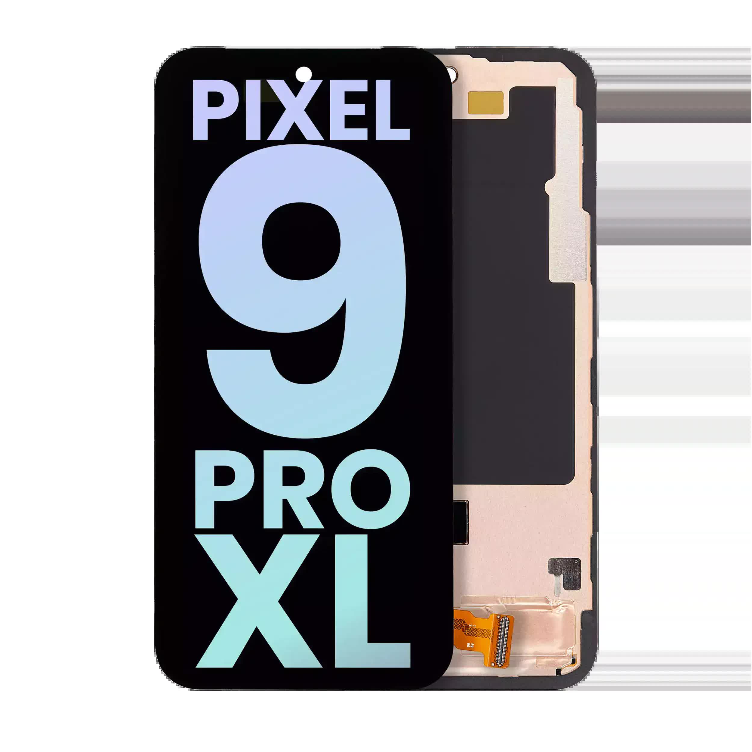 OLED Display mit Rahmen (mit Fingerprint Sensor) für Google Pixel 9 Pro XL (Original)