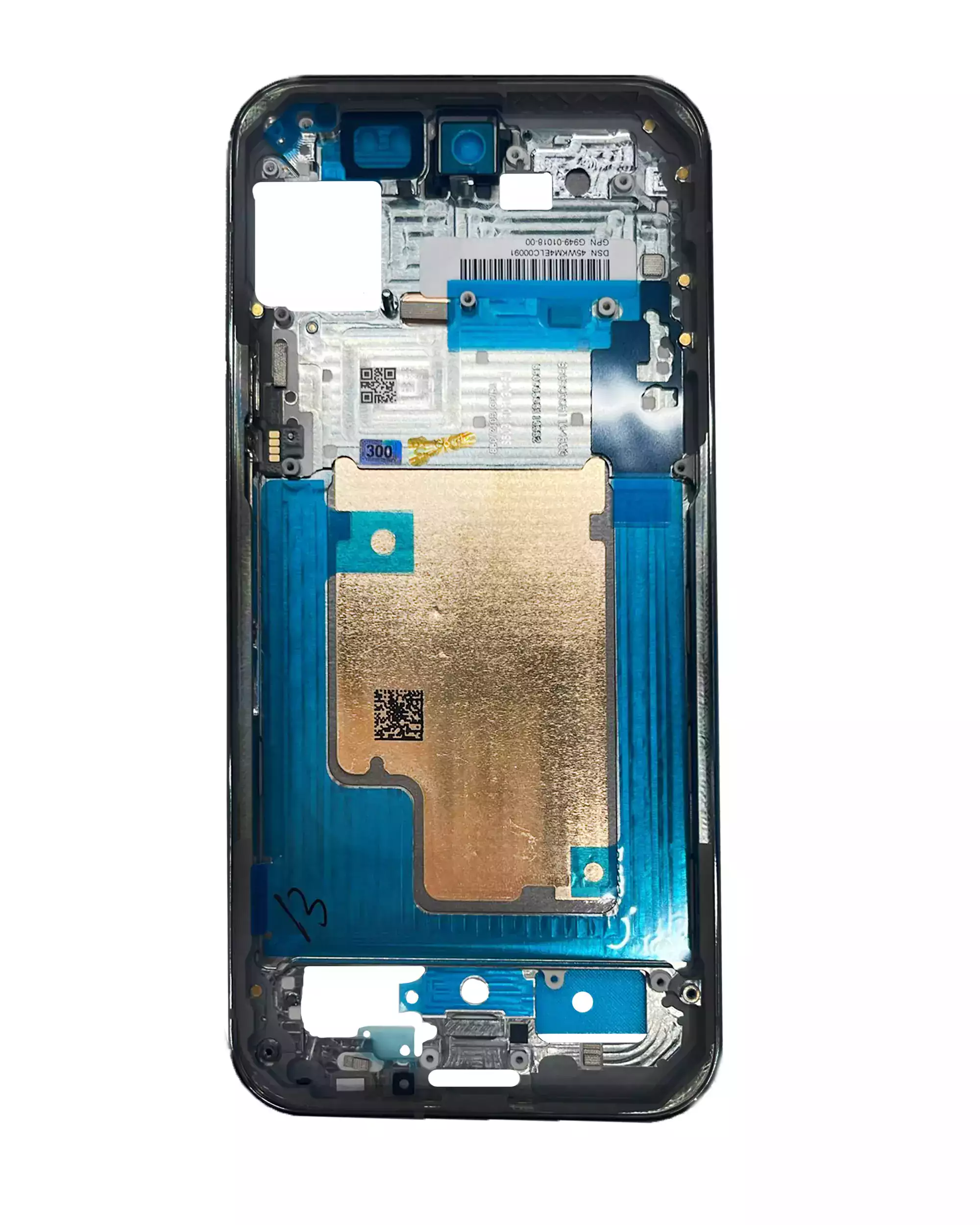 Mid - Rahmen Gehäuse für Google Pixel 9 Pro XL (Original) (Obsidian) – Bild 3