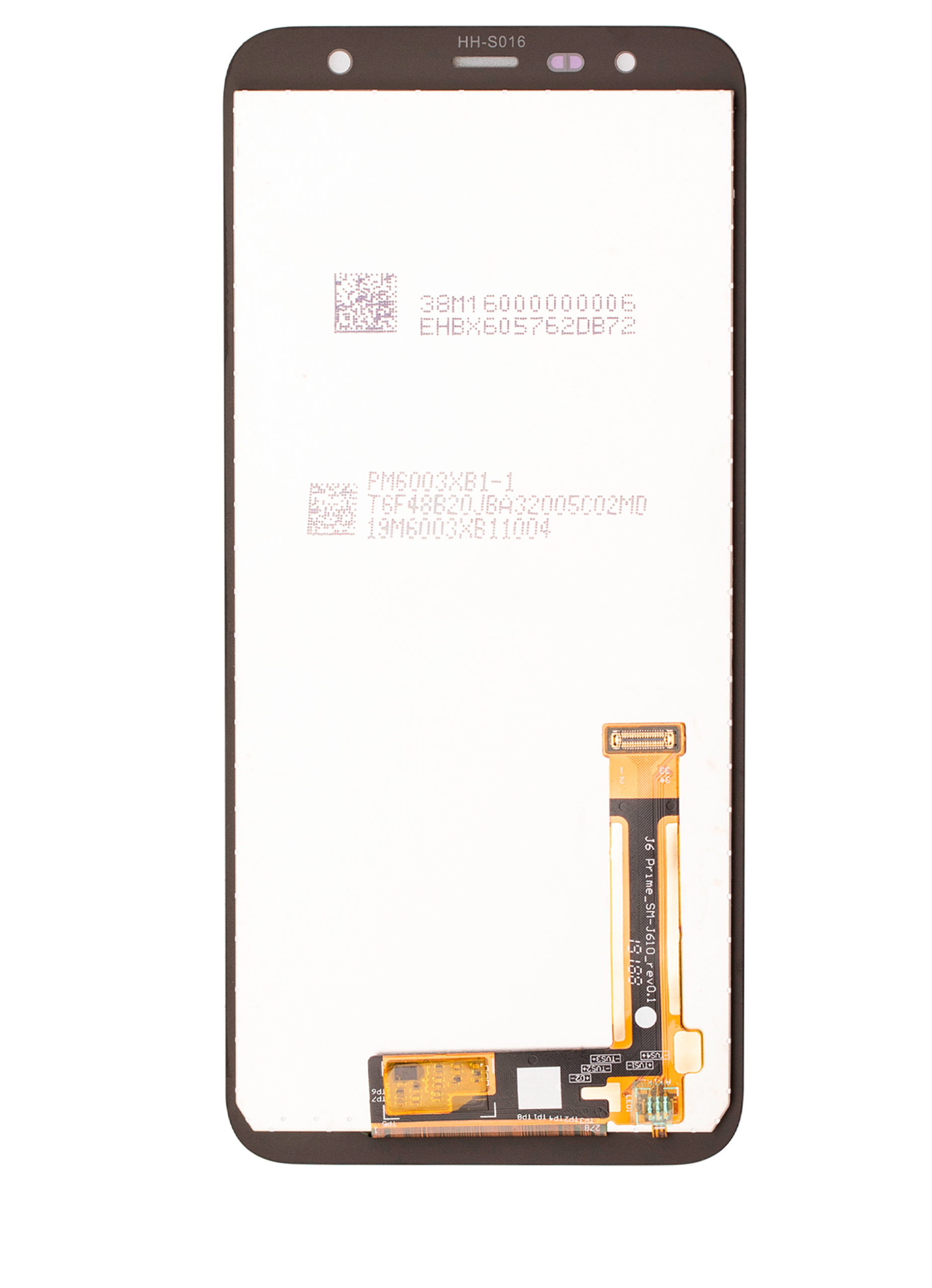 LCD Display ohne Rahmen für Samsung Galaxy J6 Plus (J610 / 2018) / J4 Plus (J415 / 2018) (Service Pack) (Black (Schwarz)) – Bild 2