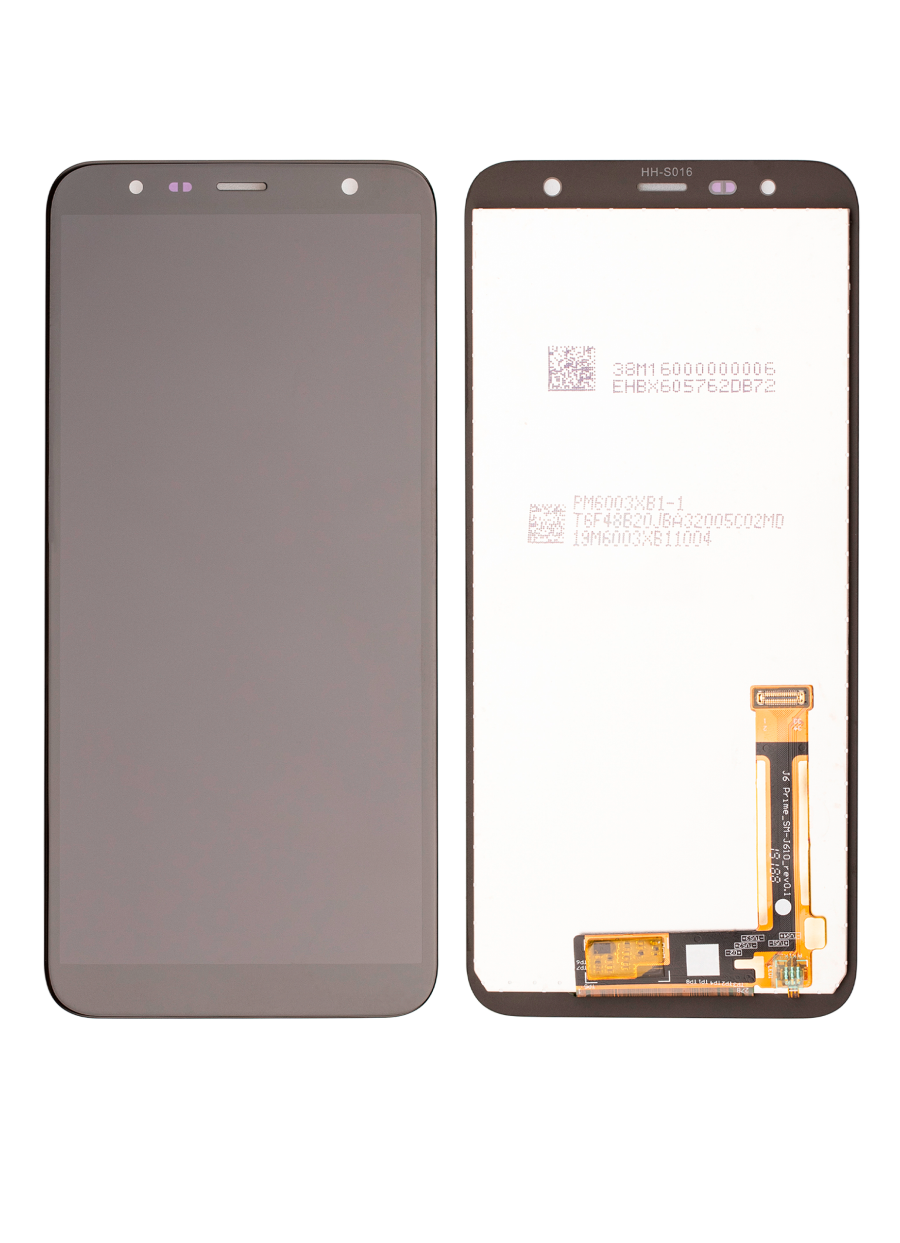 LCD Display ohne Rahmen für Samsung Galaxy J6 Plus (J610 / 2018) / J4 Plus (J415 / 2018) (Service Pack) (Black (Schwarz)) – Bild 4