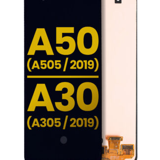 OLED Display ohne Rahmen für Samsung Galaxy A50 (A505 / 2019) / A30 (A305 / 2019) (alle Modelle) (professionell aufgearbeitet)
