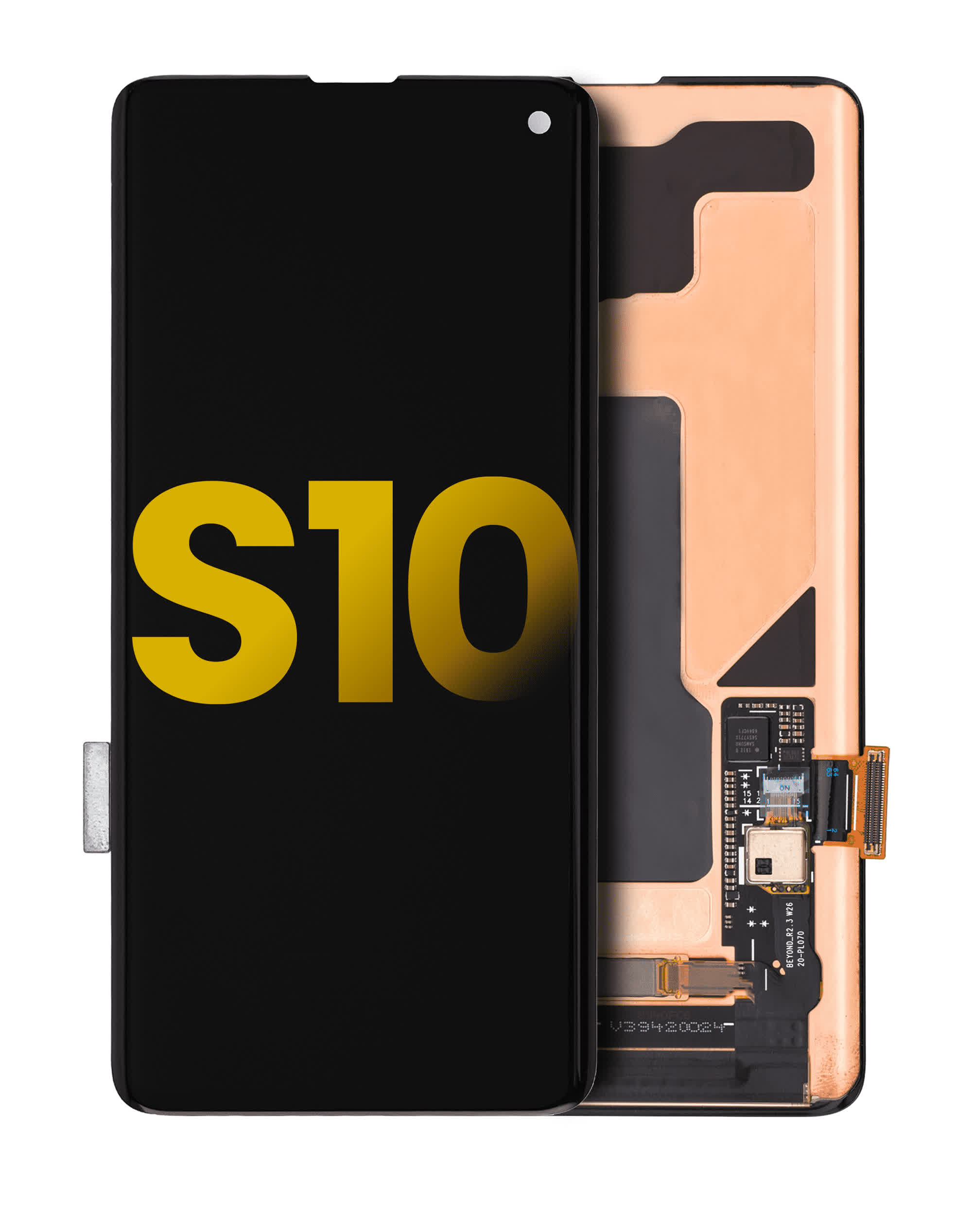 OLED Display ohne Rahmen für Samsung Galaxy S10 (professionell aufgearbeitet)