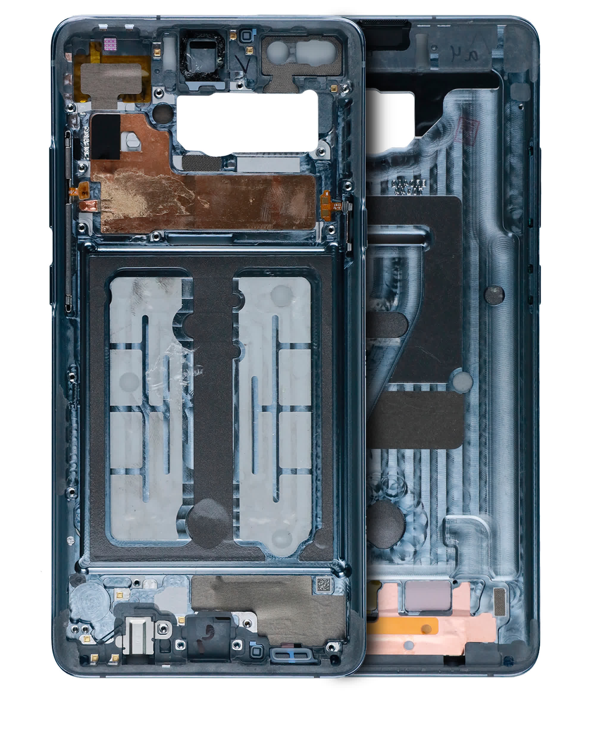 Mittelrahmen für Samsung Galaxy S10 5G (mit Kleinteilen) (Majestic Black (Schwarz))