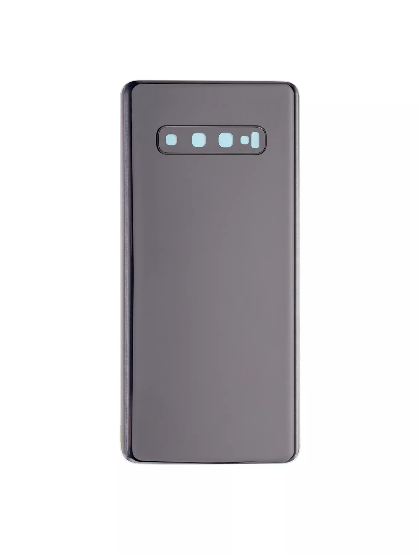 Rückdeckelglas mit Kameraglas für Samsung Galaxy S10 Plus (Service Pack) (Prism Black) – Bild 3