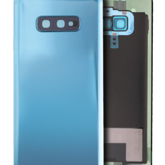 Rückdeckelglas mit Kameraglas für Samsung Galaxy S10e (Service Pack) (Prism Blue)