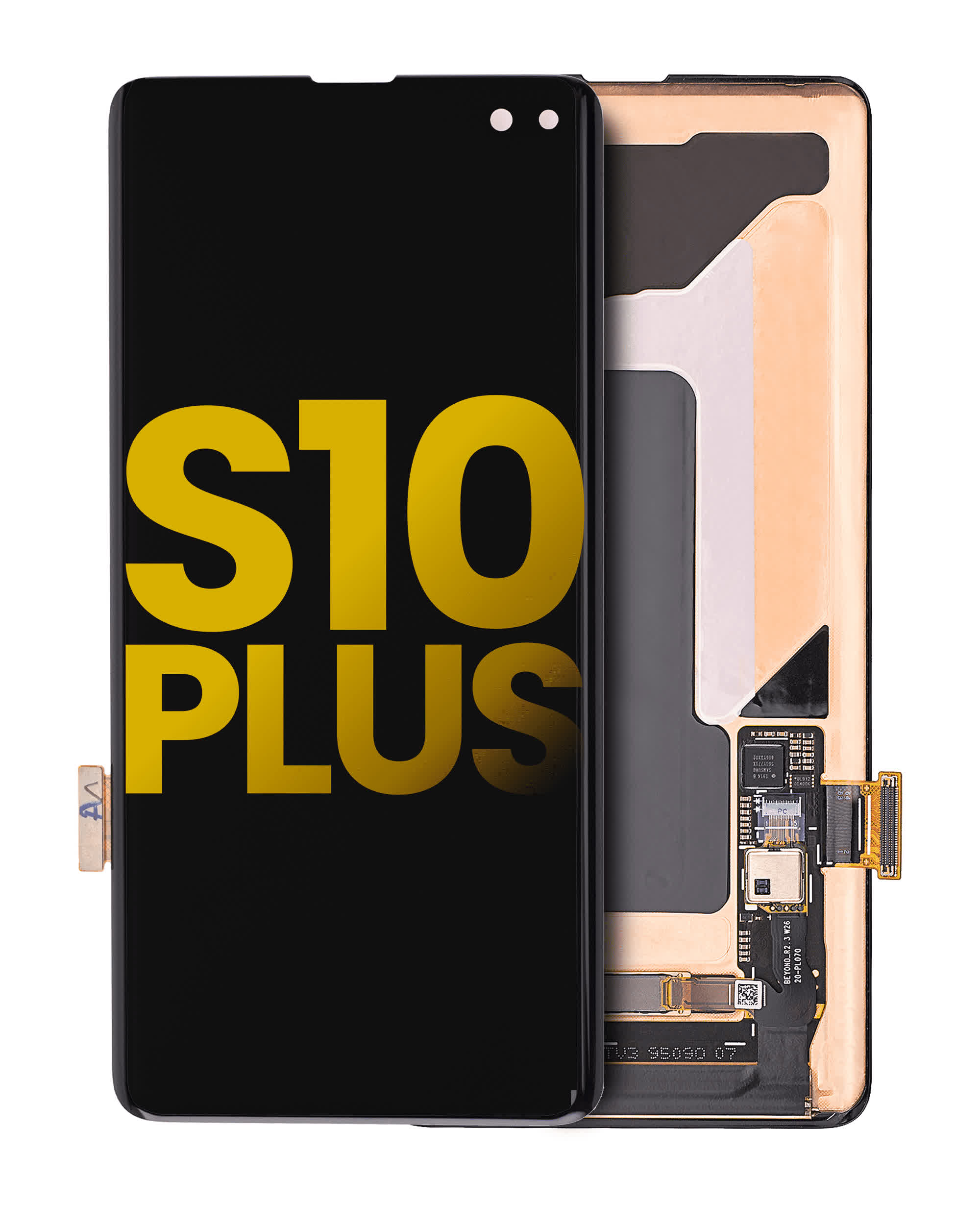 OLED Display ohne Rahmen für Samsung Galaxy S10 Plus (professionell aufgearbeitet)