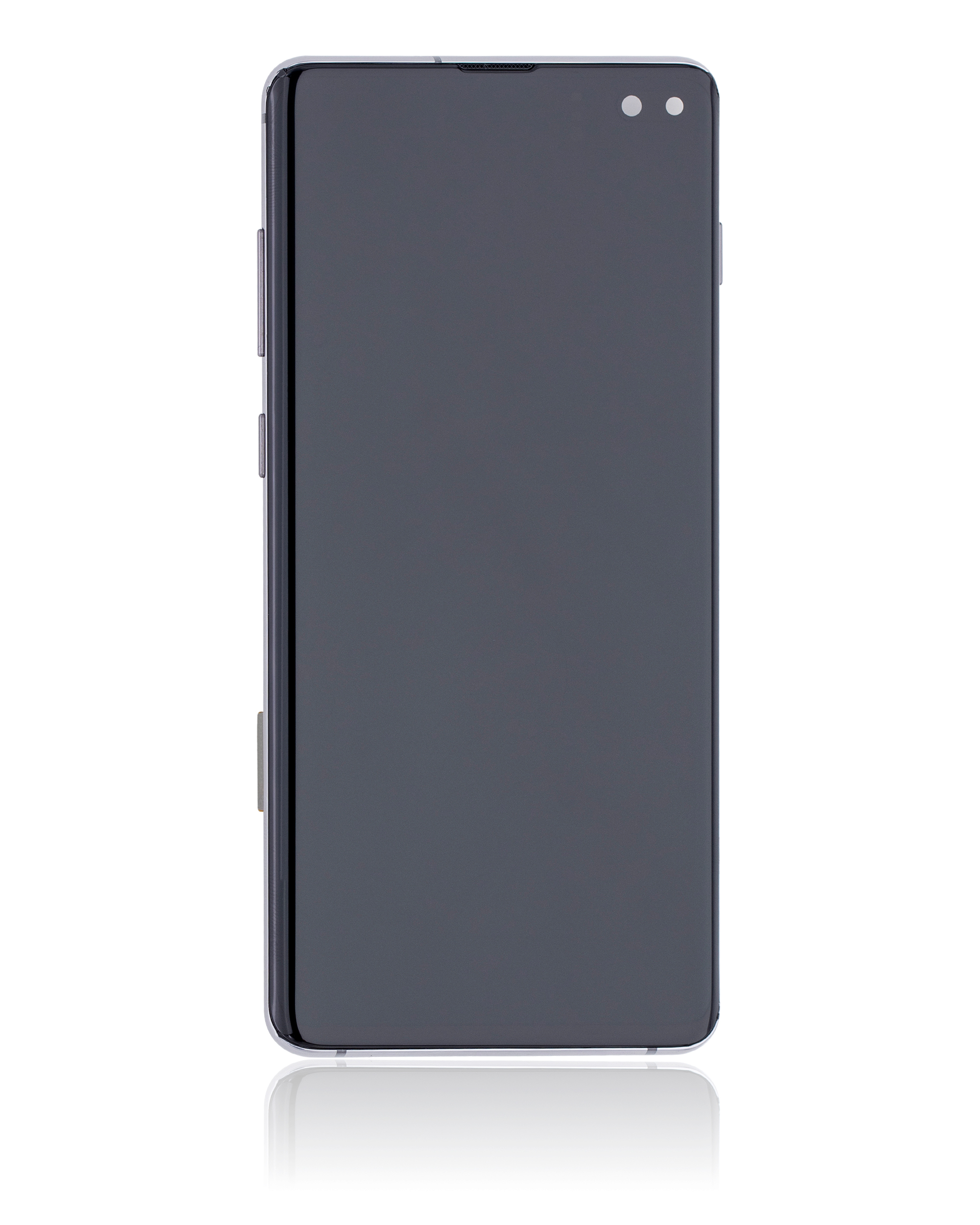 OLED Display mit Rahmen für Samsung Galaxy S10 Plus (professionell aufgearbeitet) (Prism / Ceramic Black) – Bild 3