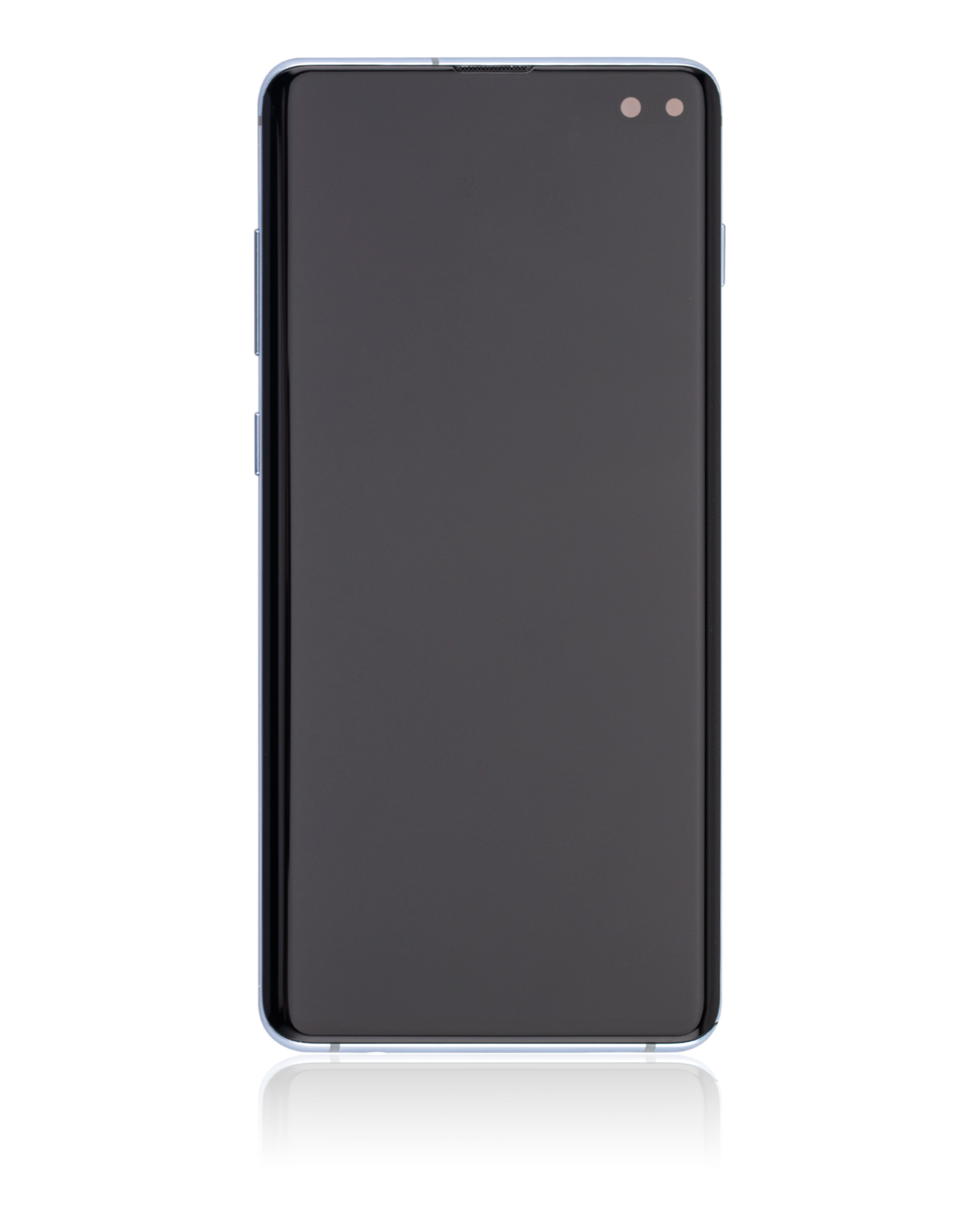 OLED Display mit Rahmen für Samsung Galaxy S10 Plus (professionell aufgearbeitet) (Prism Blue) – Bild 3