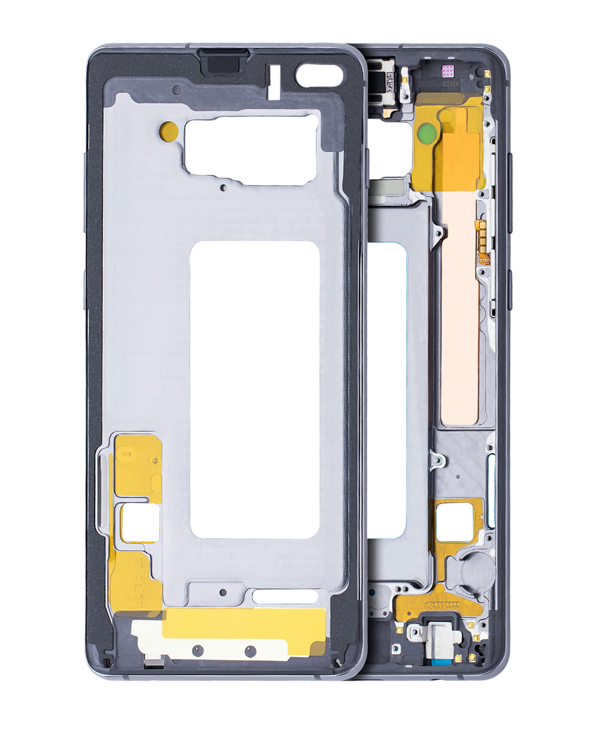 Mittelrahmen für Samsung Galaxy S10 Plus (mit Kleinteilen) (Prism Black)