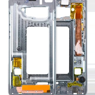Mittelrahmen für Samsung Galaxy S10 Plus (mit Kleinteilen) (Ceramic White)