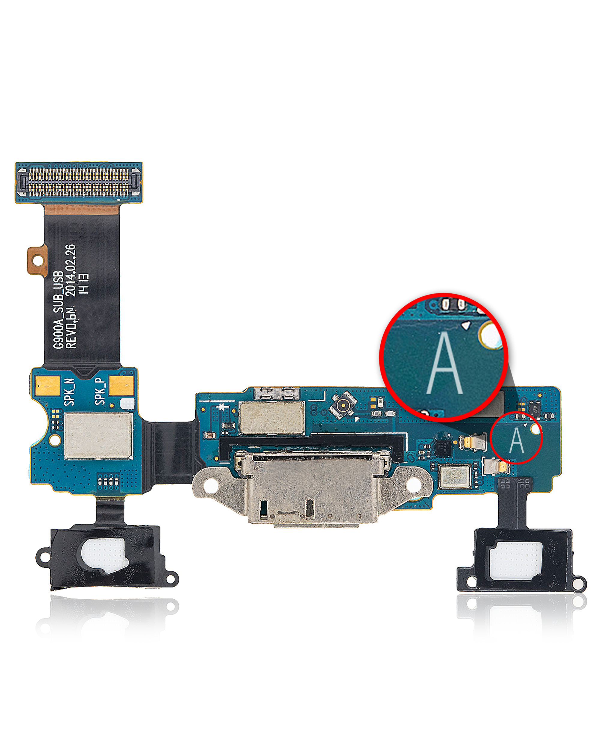 NFC Wireless Lade-Flexkabel für Samsung Galaxy S10 Plus – Bild 4