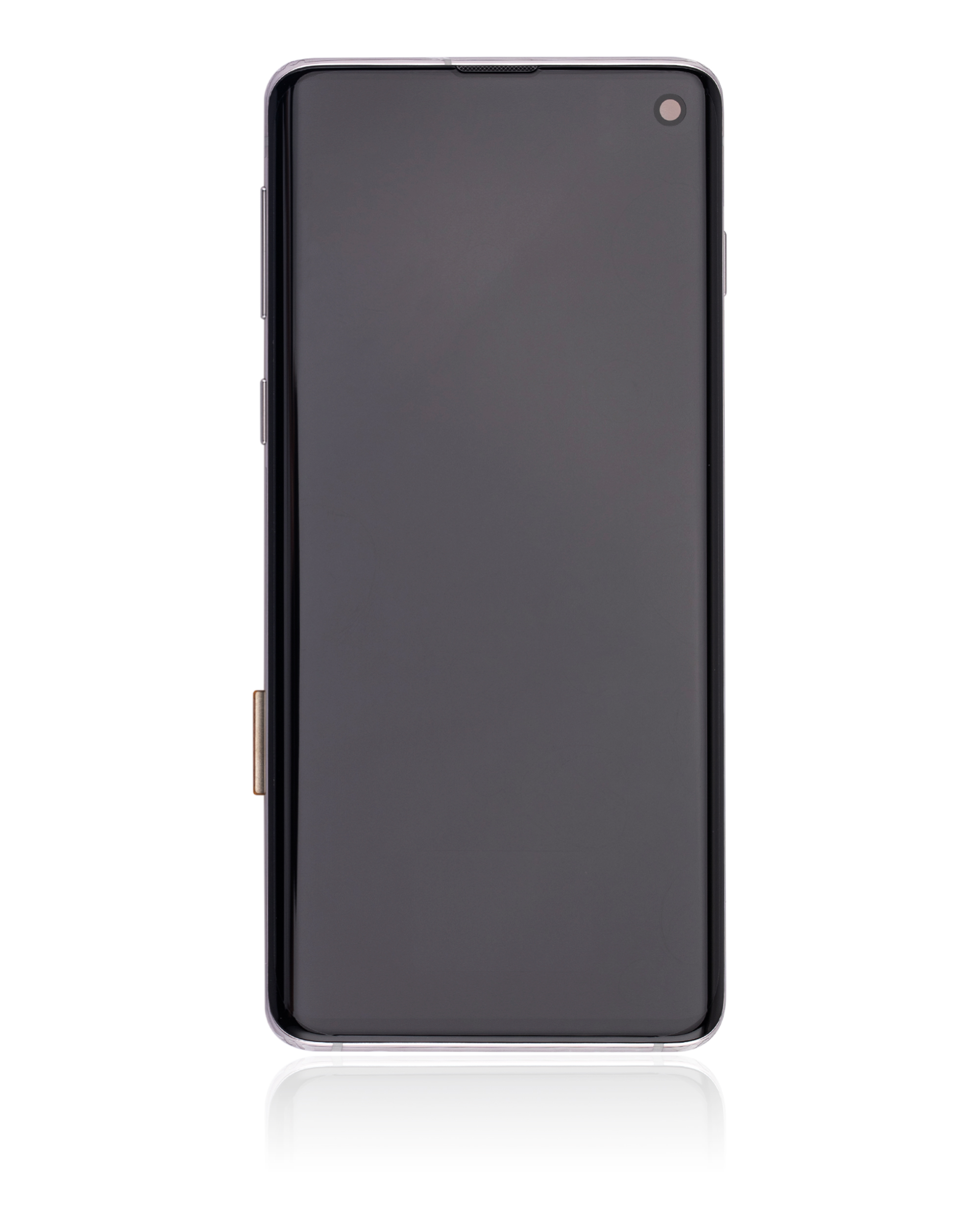 OLED Display mit Rahmen für Samsung Galaxy S10 (Service Pack) (Prism White) – Bild 3