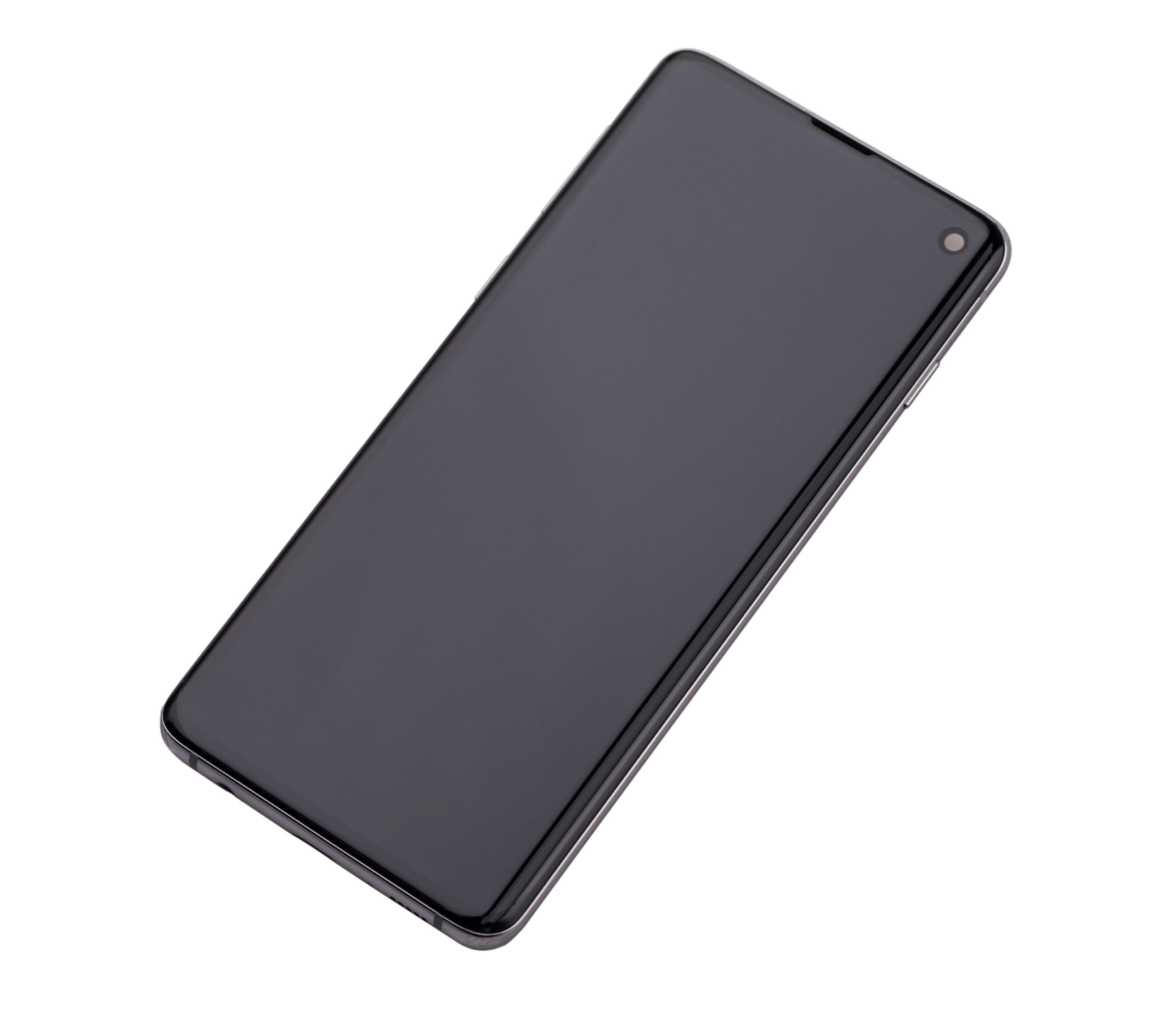 OLED Display mit Rahmen für Samsung Galaxy S10 (Service Pack) (Prism White) – Bild 4