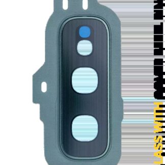 Rückkamera-Glas mit Abdeckung Blendenring für Samsung Galaxy S10E (Prism Green)